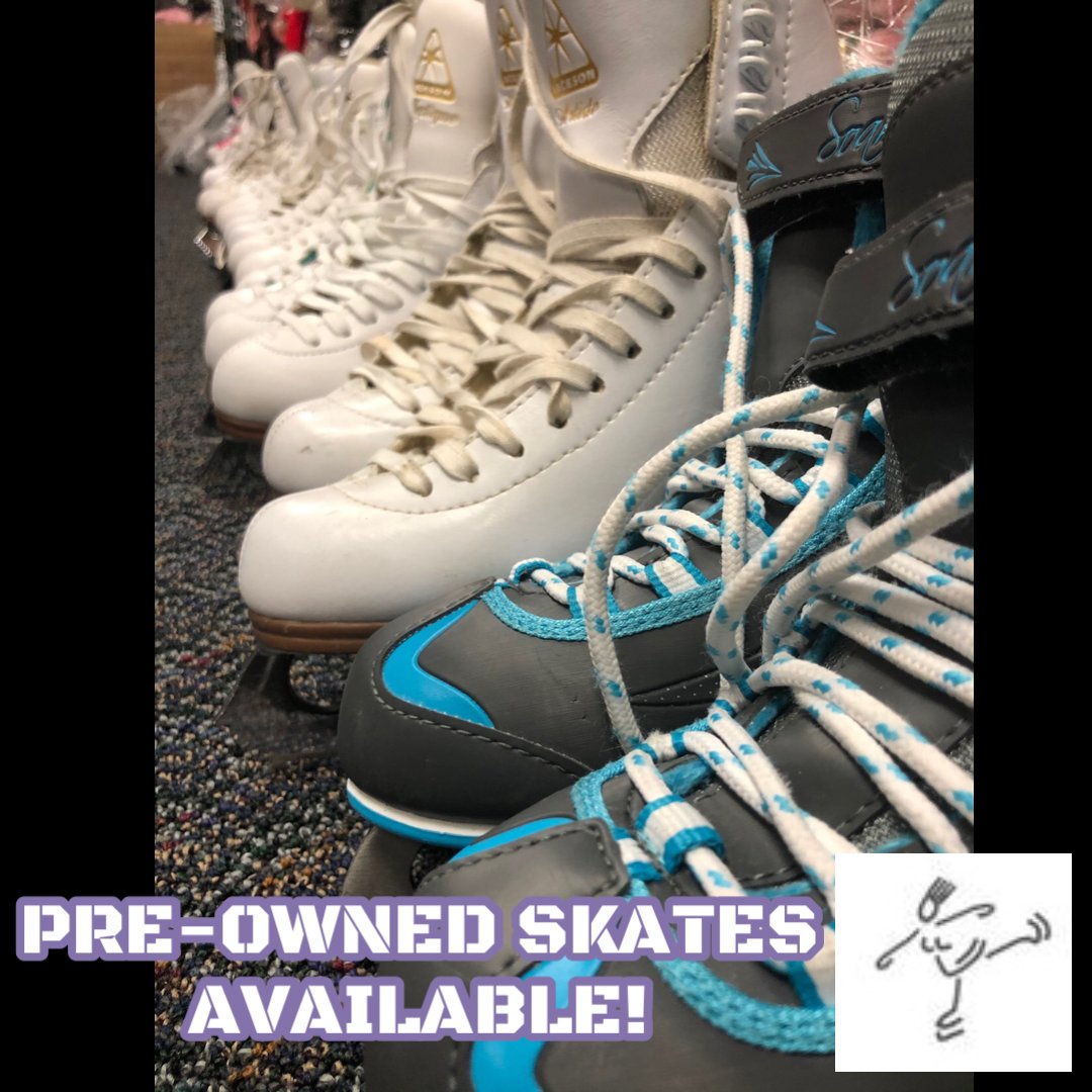 Make an appointment to see what we have for you! New and pre-loved skates #Usediceksates #jenskatesllc