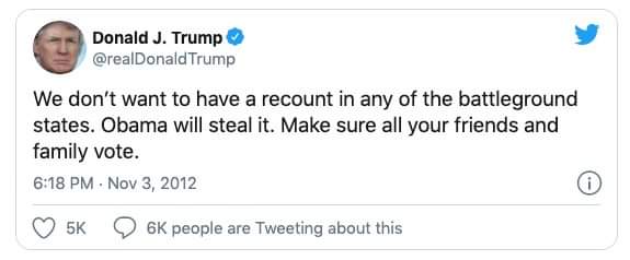 Pisa_Cake's tweet photo. What an interesting change of position from 2012 to now. 🙄 #ELECTION2020 #2020PresidentialElection #ElectionResults2020 https://t.co/phKYBRdoct