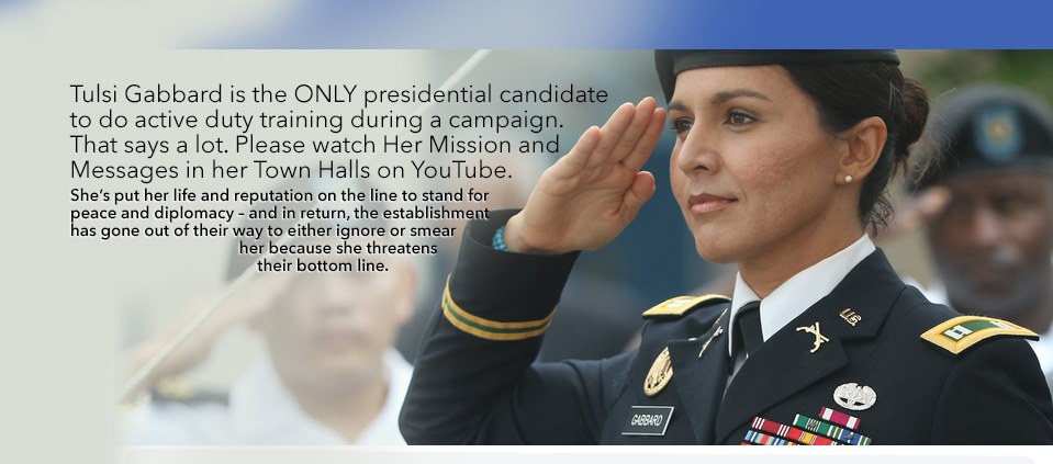 quantify88faith's tweet photo. @thelionsdawn @DonnaLynnNH ~ I Salute You Always, @TulsiGabbard~ You have deserved much more honor, understanding, and respect ~ #TulsiForAllPeople #UnRigTheSystem #ServiceAboveSelf #TrueLeadershipForAll #LeadWithAloha #TULSI2024~ππΊπβοΈβ¨β‘οΈ https://t.co/2v3pPkFn5Y