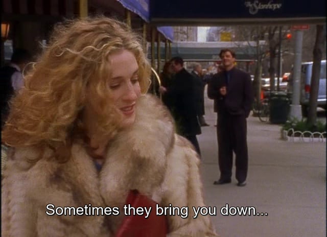 DoubleCosmo's tweet photo. Are they a drug? π€·π»ββοΈ
#SexAndTheCity
E04S01: Valley Of The Twenty-Something Guys
Follow: @doublecosmo
#SATC #satcquote https://t.co/yQnDyS2TyC
