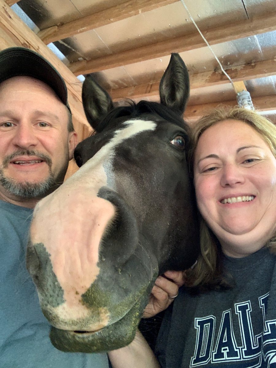 Elizabeth and her husband adopted a pony from Days End Farm Horse Rescue in MD – a great charity to donate to!  #wellnesschallenge