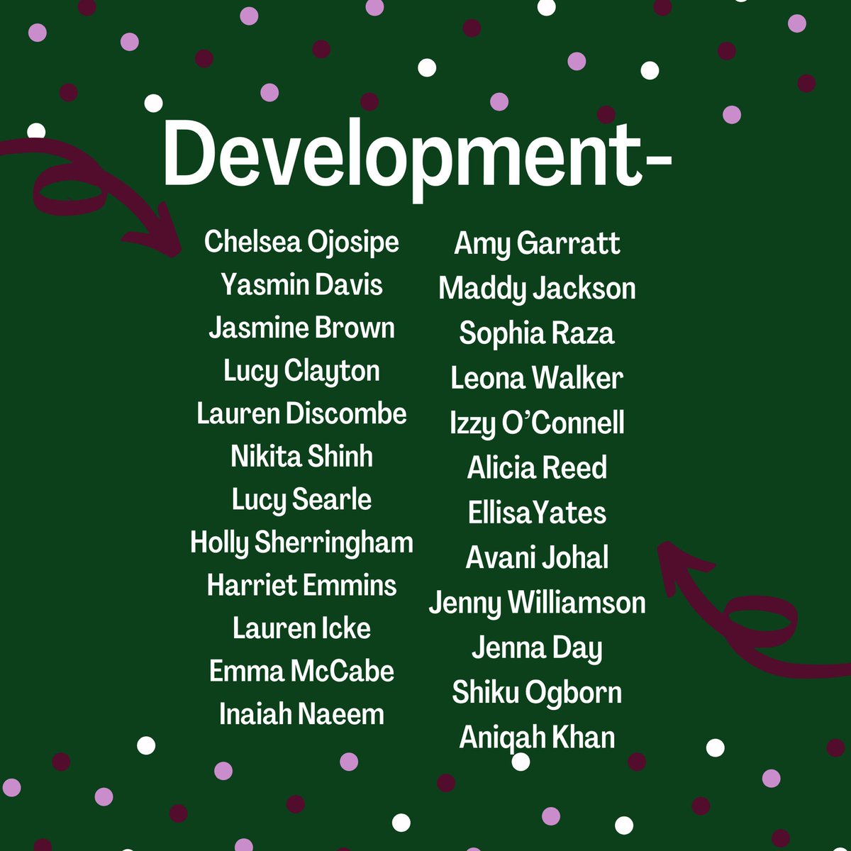 And our other 2020/21 teams!🤩💗