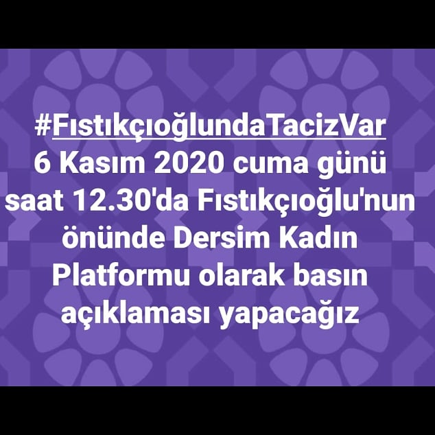 #HatunaSesOl arkadaşımızın yanındayız.