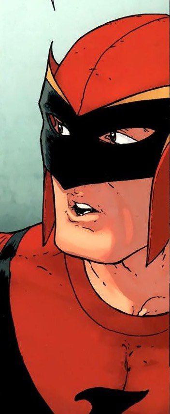 DAY 5: the SON of Chief Man-of-Bat, Charles Great Eagle aka RAVEN RED! Raven has modeled himself of all the robins of past. Not only are his physical training and unarmed combat up to par with the Robins but he has knowledge of medicine like his pops.  #NativeAmericanHeritageMonth  