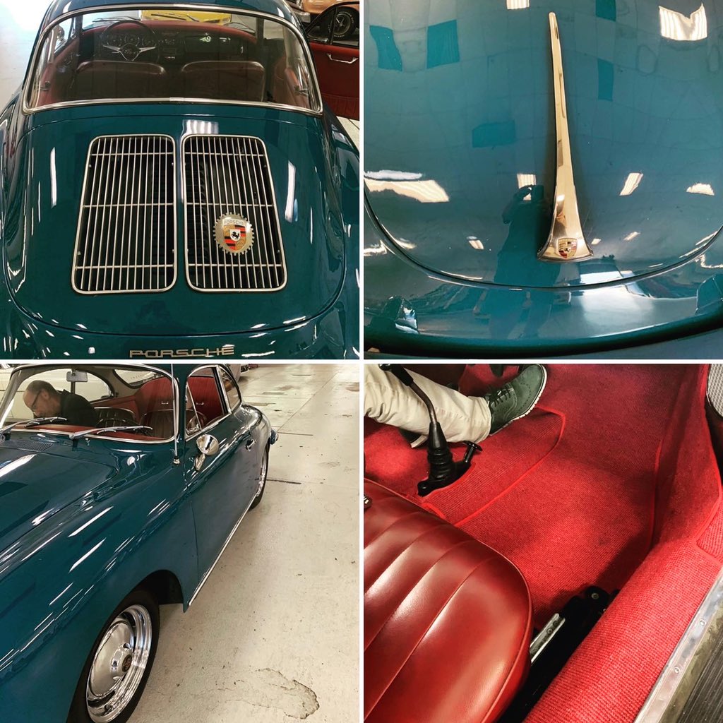WardellAuto's tweet photo. Had to repost still pics work on rare 1963 356B Porsche. Recovered Dash Pad &amp; Rear Panel in Original Red Vinyl because it’s so well liked. #wardellauto #356b #1963porsche356b #porsche #porscheclub #porschelife #dashpad #custominteriordesign #custominteriors #wardellautointeriors https://t.co/wsS3G4oFE6