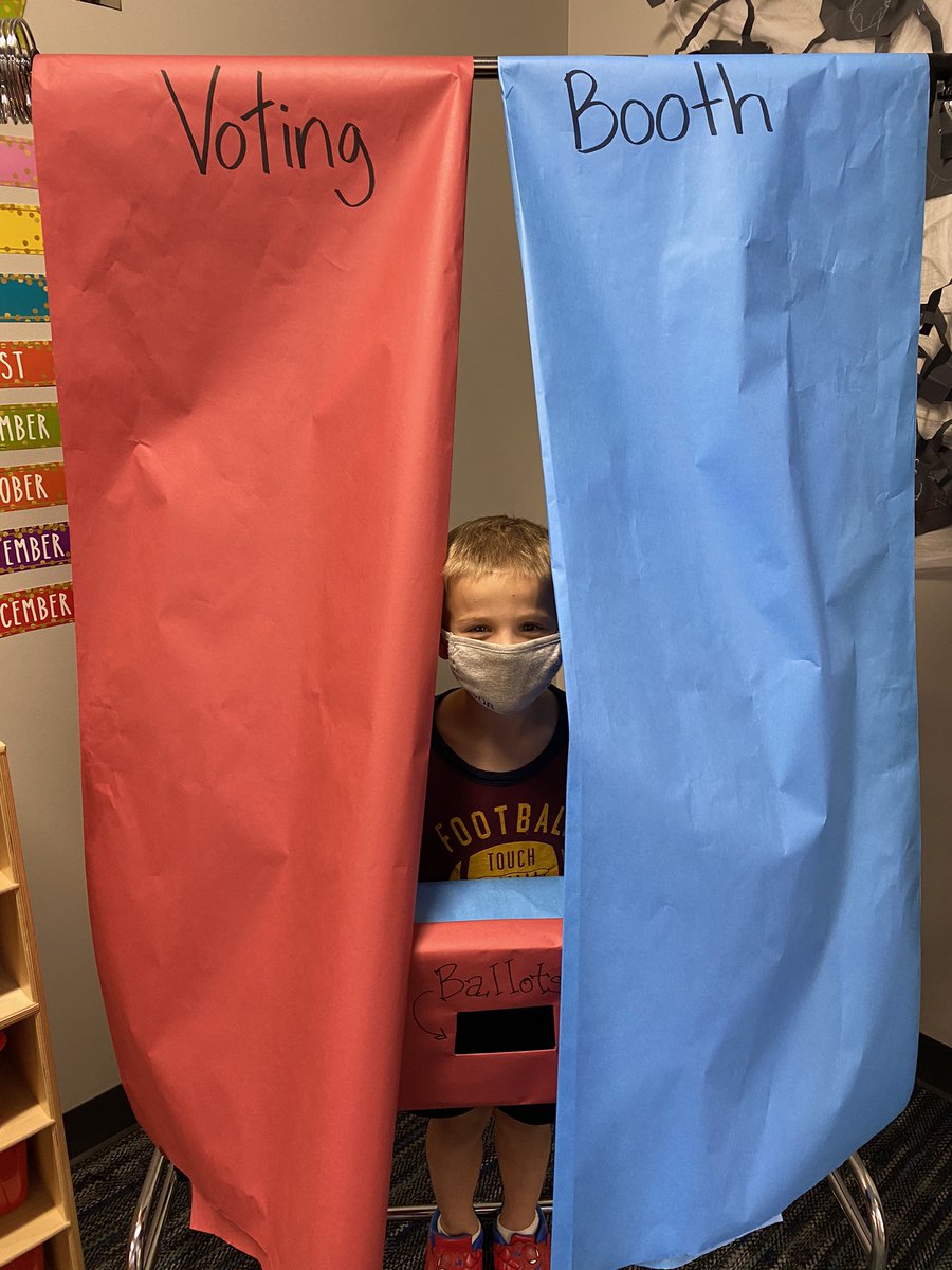 GOESchuffman's tweet photo. We are ready for the Cookie Election of 2020 in Room 209 tomorrow 🇺🇸🍪😊 @TISDGOES @TISD_SS #GOesforGOLD #cookieelection https://t.co/N5XsT7Rk5A
