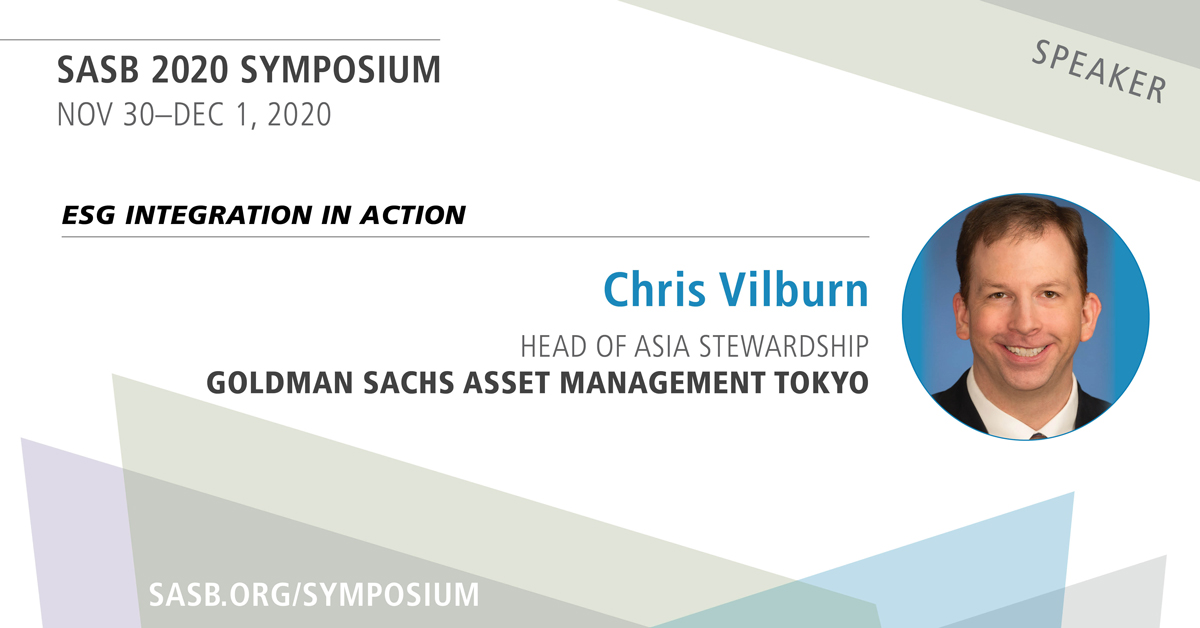 Sasb Watch Chris Vilburn Of Goldman Sachs Asset Management Tokyo Address Esg Integration In Action At This Year S Virtual Sasb Symposium T Co Hbezzg1pej Movingthemarket Goldmansachs T Co Xyqwaktys6 Sasb Watch Chris Vilburn Of Goldman Sachs Asset Management Tokyo Address Esg Integration In Action At This Year S Virtual Sasb Symposium T Co Hbezzg1pej Movingthemarket Goldmansachs T Co Xyqwaktys6