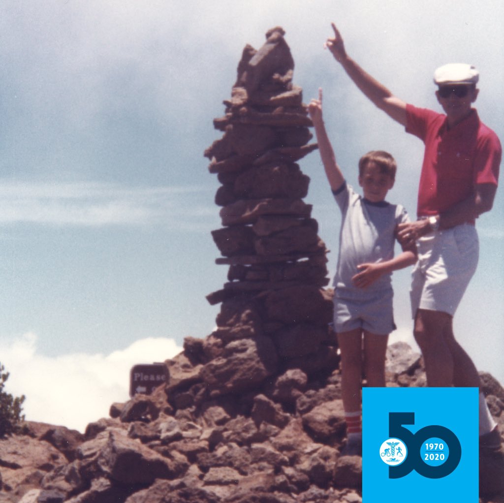 CooperAerobics's tweet photo. Mount Fuji, Japan circa 1978. Dr. Tyler and Dr. Kenneth Cooper have created a memorable tradition of father-son trips across the globe. 
#cooper50 #tbt #throwback #throwbackthursday #fathersontrip #drkennethcooper #drtylercooper https://t.co/4QR3eP0W8a