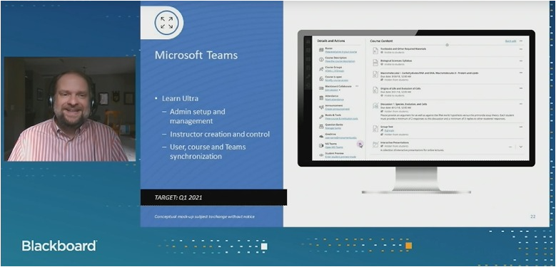 Silvana_Balarez's tweet photo. I enjoyed with the sesión "Blackboard Learn & Blackboard Collaborate – What’s New & What’s Soon to Come" thanks @alwaysWCFields ans @LisaC_Bb for share in #DigitalTeaching20 @Blackboard https://t.co/7V2nlQVYKW