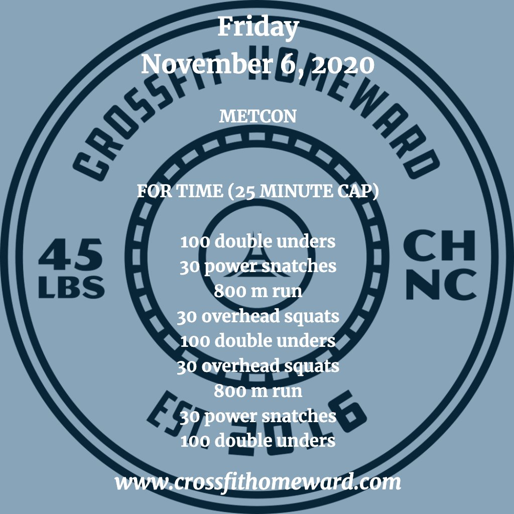 CFHomeward's tweet photo. #CrossFit #DailyWorkout #WOD #CFH #CFHomies #Community #ChapelHill #UPlaceNC https://t.co/CRYoJTtz6h