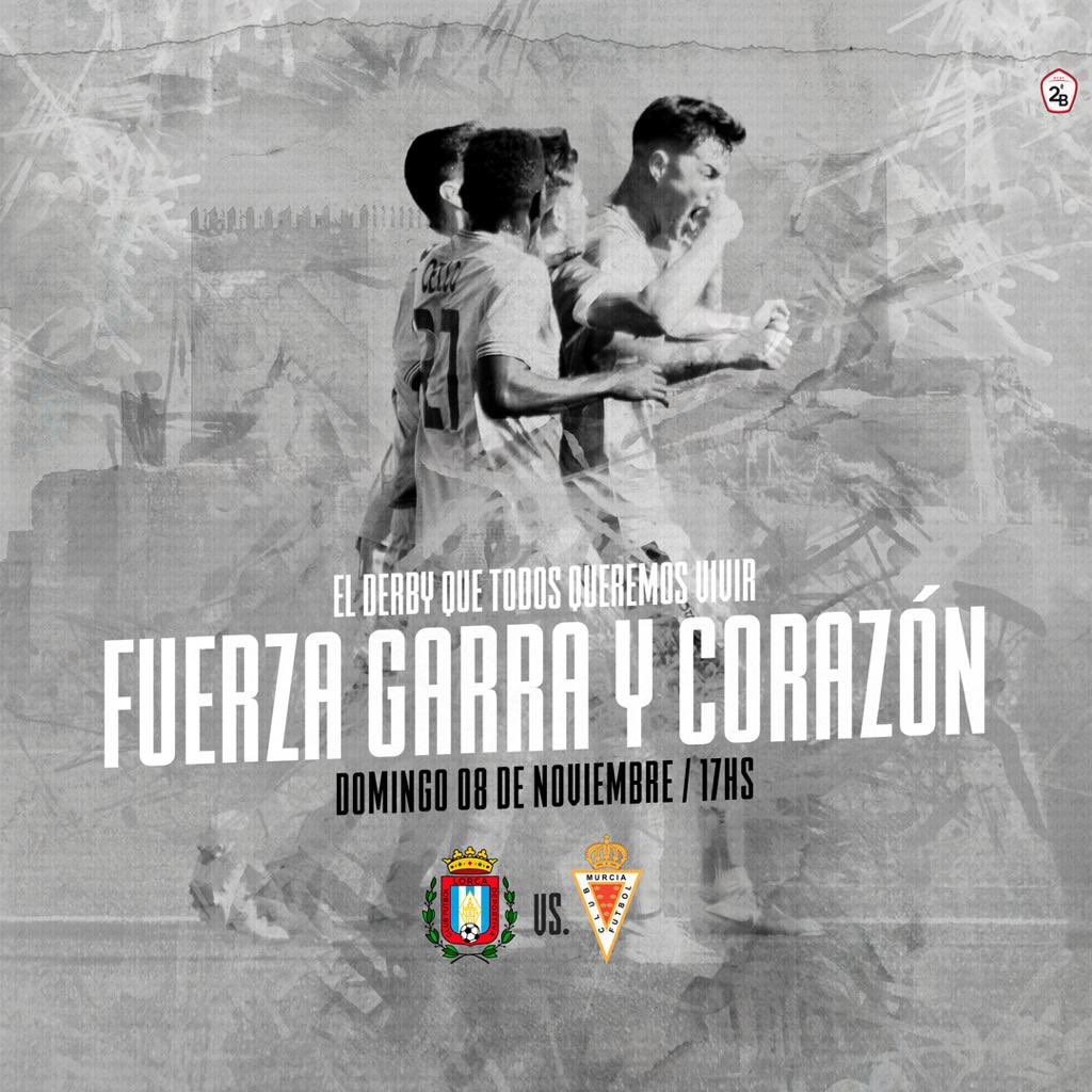 lorcadeportiva's tweet photo. // LA LIGA//
JORNADA 4
#Lorca Deportiva ⚔️ @realmurciacfsad
⏰ 17:00
🏟️ Artés Carrasco
📺 @footters y @La7_tv
#LorcaRealMurcia
#FuerzaGarrayCorazon
⚪🔵⚪🔵 https://t.co/znRgH8dWnf