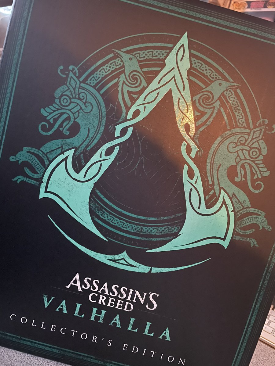 SwitchonG's tweet image. My #AssassinsCreedValhalla just showed up!! Soo happy!!!!!!  But I’m waiting to play until I get my PS5 #AssassinsCreed #valhalla #PS5  #ps4 #gaming