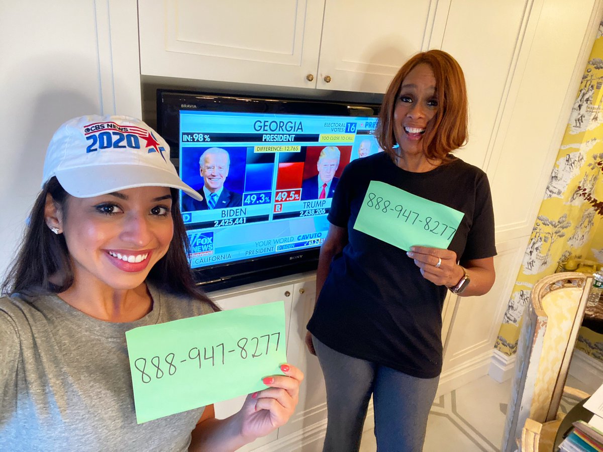 AlexisMBravo's tweet photo. You didn’t think we’d take a break from radio because of election week did you? 
This is the one place we actually welcome allll your political thoughts &amp; opinions. Call us if you please: 888-947-8277 we’re live on @siriusxm channel 109 5-6pm ET ... https://t.co/0w9wR0dzES