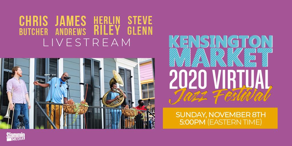 Don't miss our performance at 2020 Virtual Kensington Market Jazz Festival!

Sunday, November 8th at 5:00pm
WATCH HERE: smarturl.it/cbkmjf #KMJF2020

To donate to the Kensington Market Jazz Festival: paypal.me/kensingtonjazz

#JazzFestival #KMJF #Canada