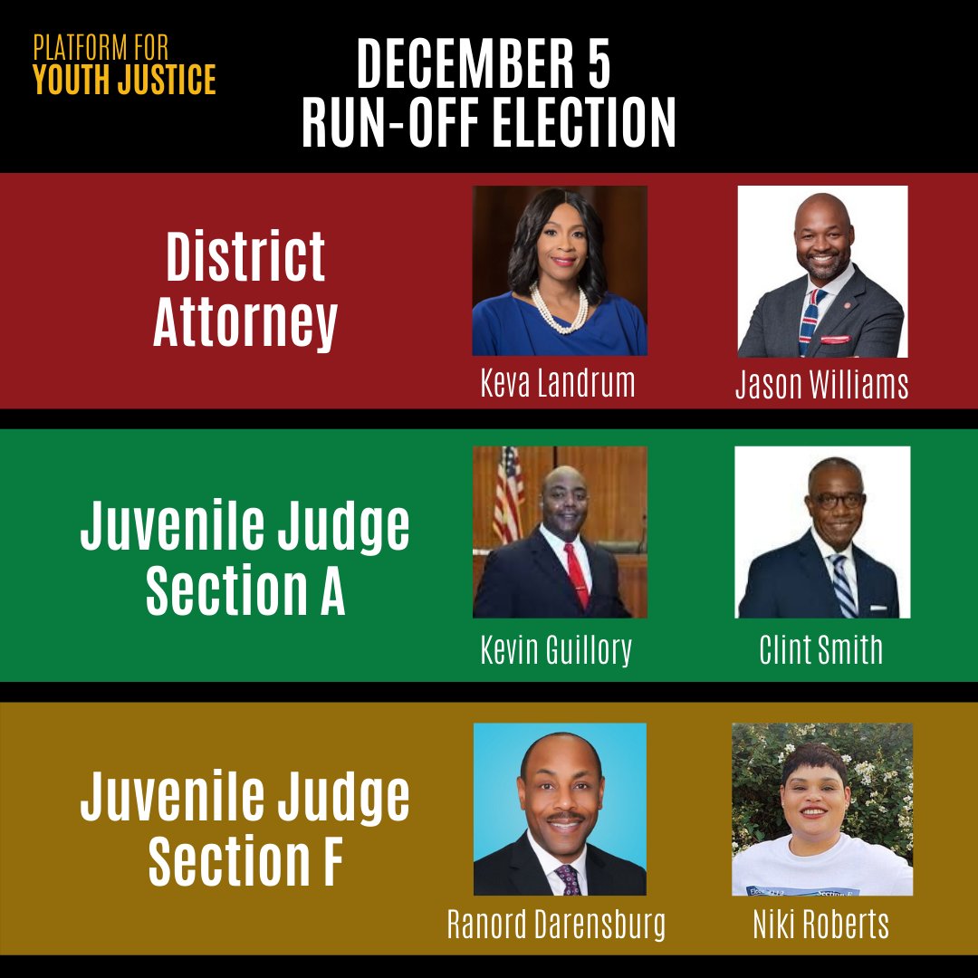 The races for DA and juvenile court judge aren't over yet! Make sure you have a plan to vote in the run-offs! #VoteYouthJustice #TreatKidsLikeKids
