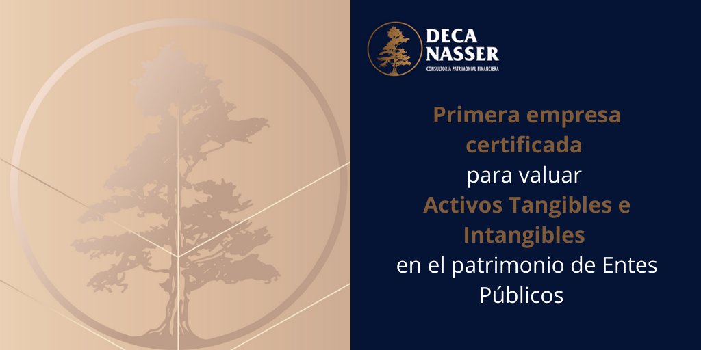 En el 2012, la Secretaría de Hacienda y Crédito Público (SHCP), a través del Consejo Nacional de Armonización Contable (CONAC), nombra a Deca Nasser S.C. como la primera empresa certificada para valuar el patrimonio de Entes Públicos (tangibles e intangibles) #DecaNasser #número1