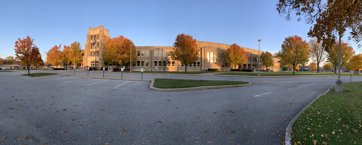 It is such a beautiful Autumn Evening around campus!