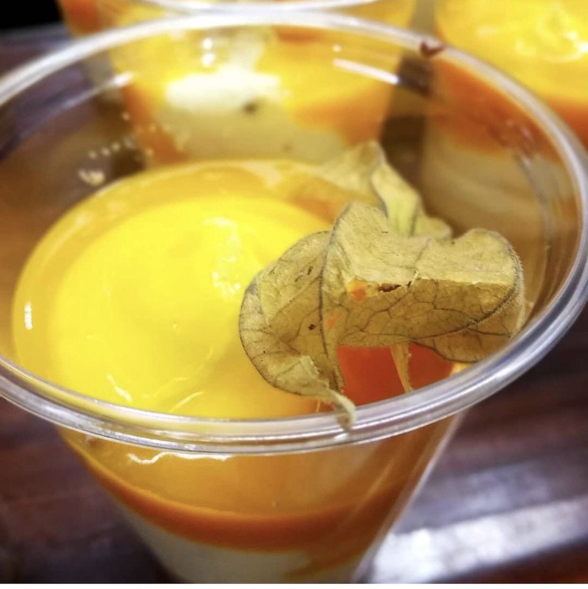 Brighten up you day...... Mango &amp; Passion Fruit Cheesecake #shoplocalireland #foodie