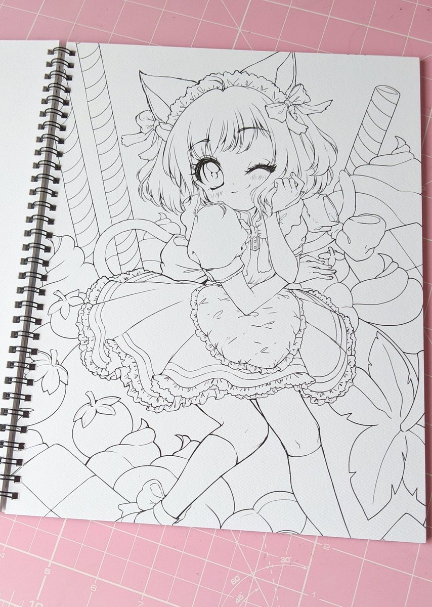 Here's a lil preview of some of the linearts in my new colouring book??️ There will be:
⭐ 12 original linearts
⭐ 5 fanart linearts
⭐ 3 new unposted linearts