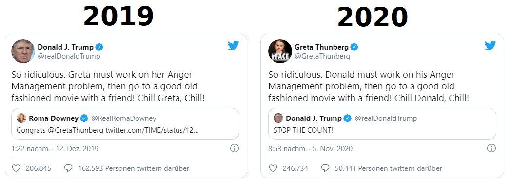 anon_candanga's tweet image. Greta hit back 😂😂 #ElectionResults2020
