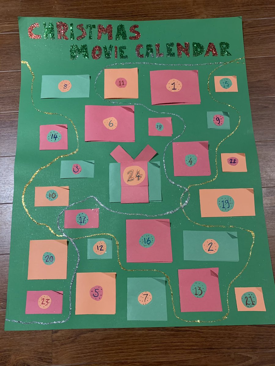 Had a good idea for anyone already bored with lockdown in the uk. Why not create your very own “Christmas movie” advent calendar? Xxx facebook.com/577380012/post…