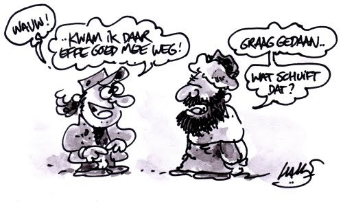 hallielama's tweet photo. Uit de oude doosch, gewoon omdat dat kan.. #mohammed #stripje #goedlezen #watschuiftdat https://t.co/wP3OIDaFZW