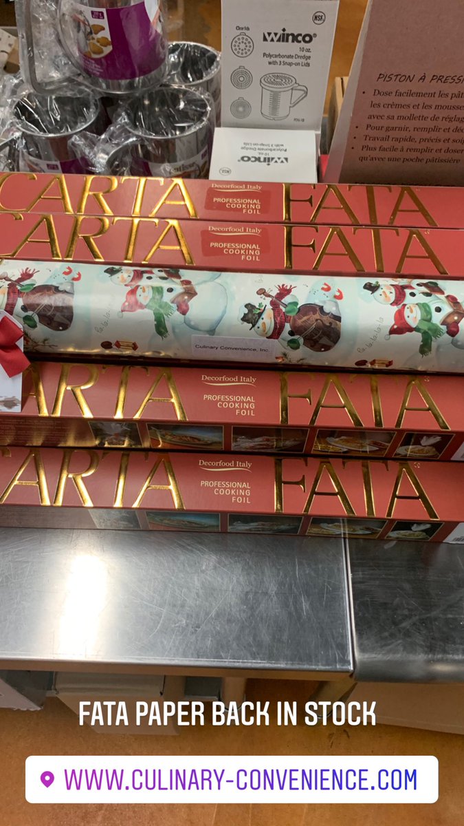 CulinaryConv's tweet photo. What applications can you use Fata paper for ? https://t.co/xgITzBMZJY