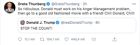 ElHuffPost's tweet image. GRETA WINS #elecciones2020 #eleccion2020