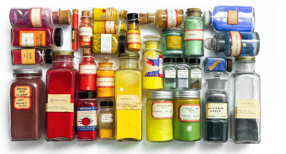 AnokaCoLibrary's tweet photo. Did you know that there's a historical archive of pigments at the Harvard Art Museums? You can browse this virtual collection here: https://t.co/IdFbh7ThU8

#ACLLearns https://t.co/ogyolj7yJa