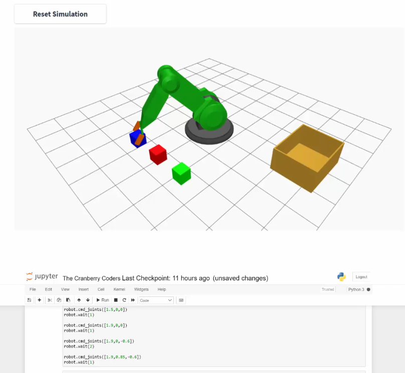 BrentYacoback's tweet photo. Our grade 9 STEAM students have been excited to be participating in the Virtual Robotics Training Academy for the past two weeks. @canada_inspire @NearNorthDSB #STEAM #Nothingboring https://t.co/2oLV9ibFZs