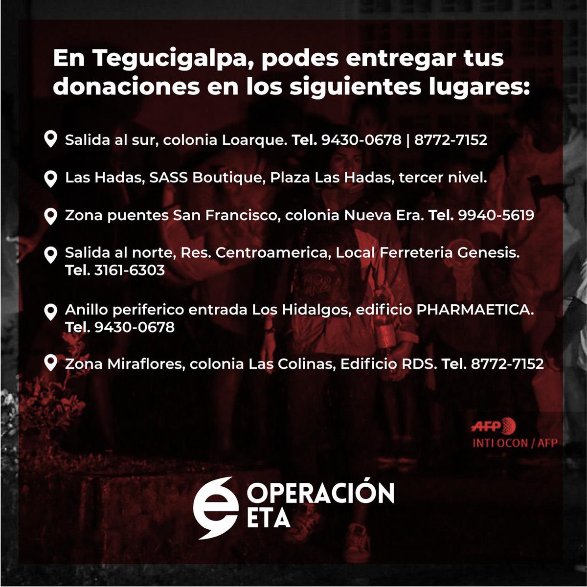 rrii_unitechn's tweet photo. ¿Querés ayudar y no sabés cómo?

Aqui te dejamos información de que cosas podés hacer para ser solidario y ayudar! No podemos quedarnos esperando, es el momento de ser la ayuda que Honduras necesita. #Movámonos juntos hasta donde cada hondureño nos necesite 🇭🇳 https://t.co/mhYXtLmzRn