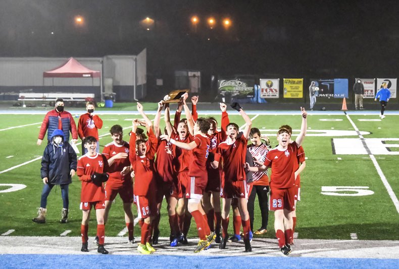 hhhsdawgpound's tweet photo. The boys will be pulling out of Elkview Baptist at 1:30 tomorrow to head to Beckley for soccer states! Line the hill and send the boys off! Lets go Huskies!! ❤️⚽️💙 https://t.co/juPfYxx5il