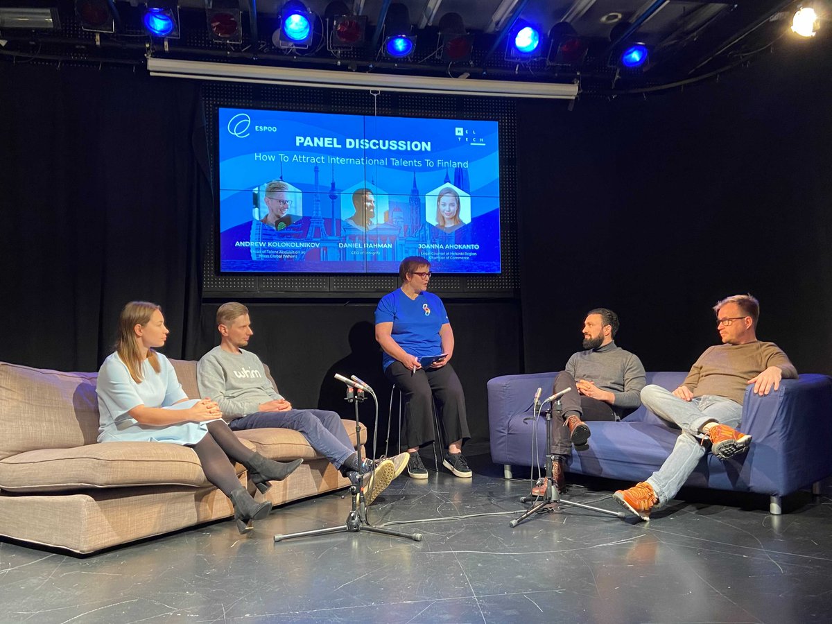 It was a blast!
We hope you have gained great insights about international recruitment in Finland from our experts in the field - <a href="/BusinessFinland/">Business Finland</a>, <a href="/maas_global/">MaaS Global</a>, <a href="/integrify_io/">Integrify Academy</a>, <a href="/Kauppakamari/">Kauppakamari</a>. 
Watch the stream again-  youtu.be/Vu6z7iRv_yY
#HelTech #Junction2020Connected