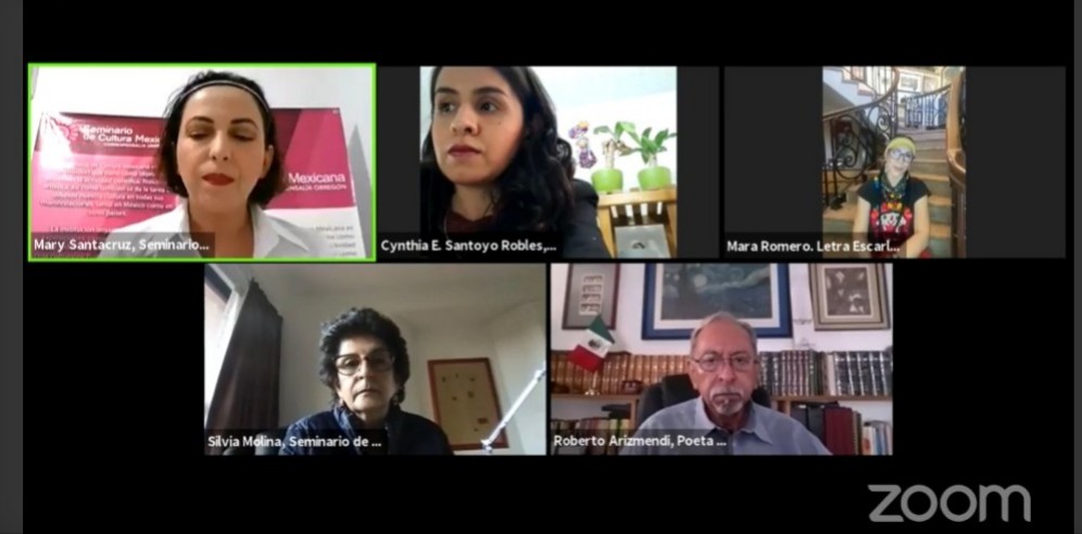 cultura_cajeme's tweet photo. Seminario ResiliArte Cultura de Paz
Sesión 2, Construir la identidad y libertad a través de la palabra y la lectura #unescomx #QuédateEnCasa #MásUnidosQueNunca #SeminariodeCulturaMexicana https://t.co/DCHiFIgEBr