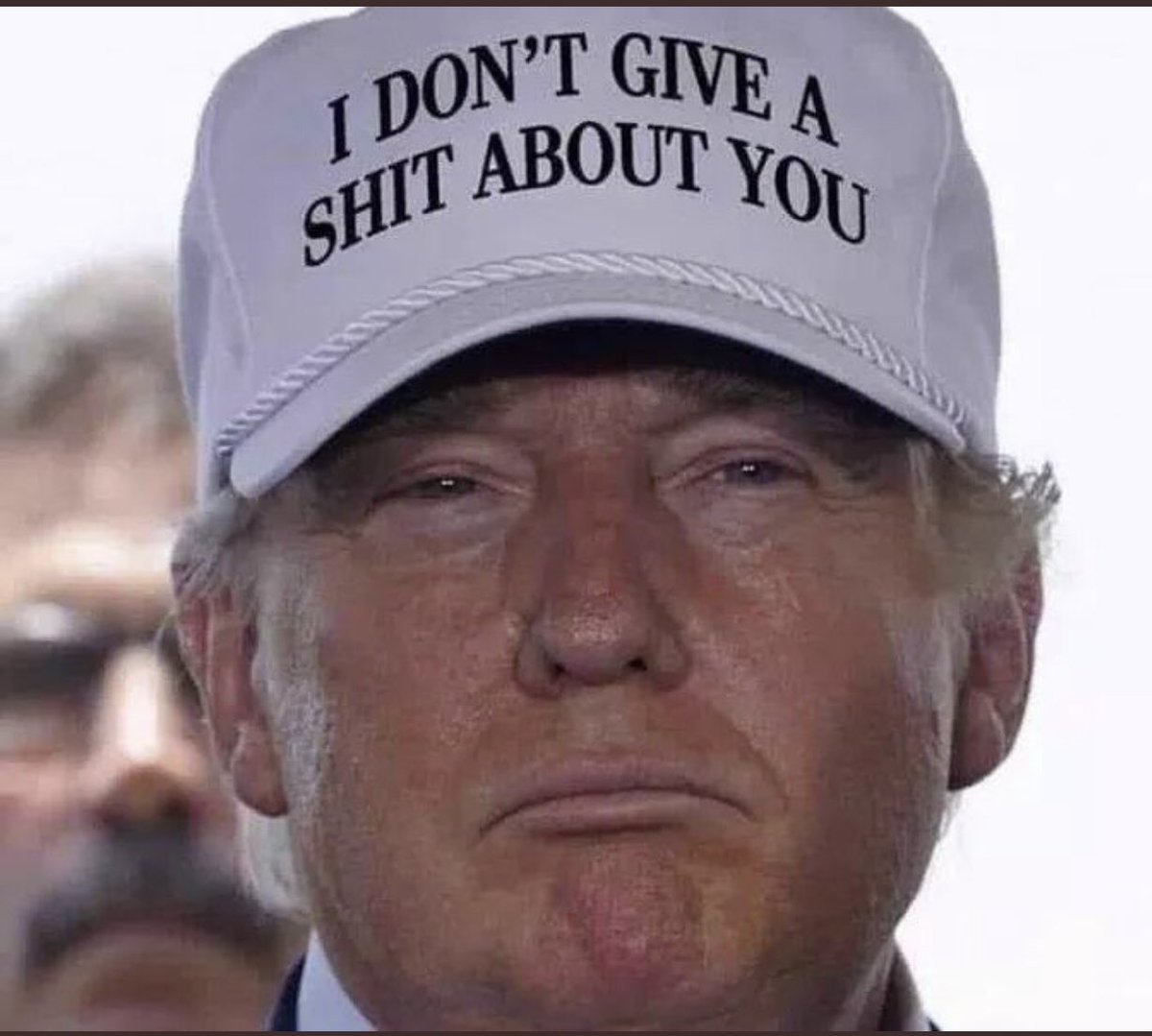 jerrymarvin12's tweet photo. @FoxNews Trump asked about the more than 100,000 COVID-19 cases yesterday. Trump says he doesn’t care about that. That’s not his problem. https://t.co/0n91kLZGjY