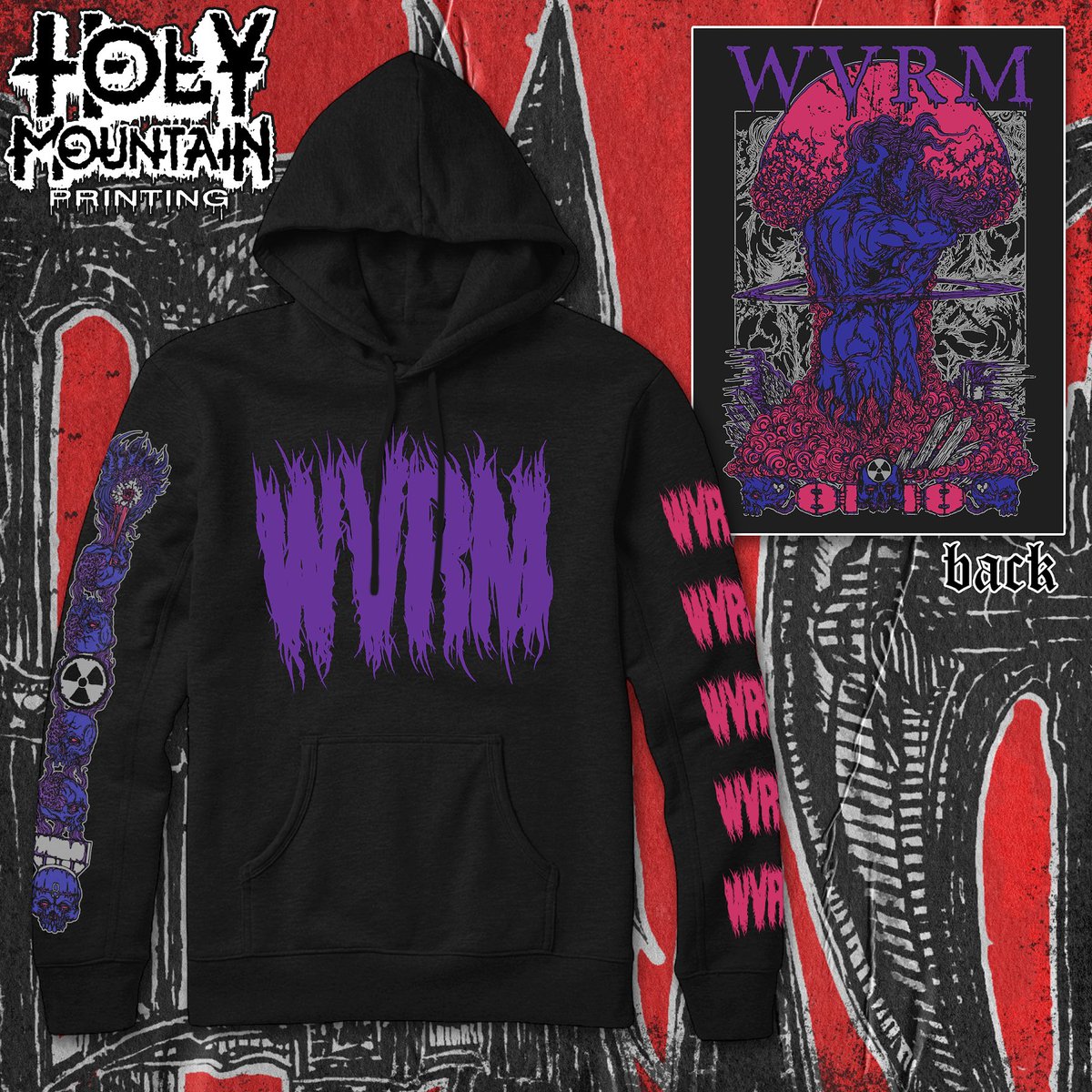 It’s getting cold 🥶 keep warm, celebrate love and the end of the world 💣   holymountainprinting.com/collections/wv…