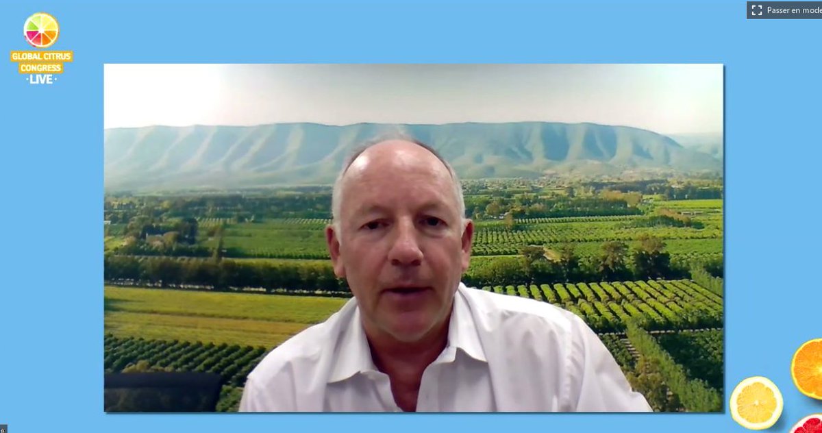 world_citrus's tweet photo. Our co-chair @justchad_cga underlines the need to remain a competitive sector, and to work together to keep the citrus market share #GCCLIVE #CitrusCongress2020 https://t.co/TCf0KhJ4vH