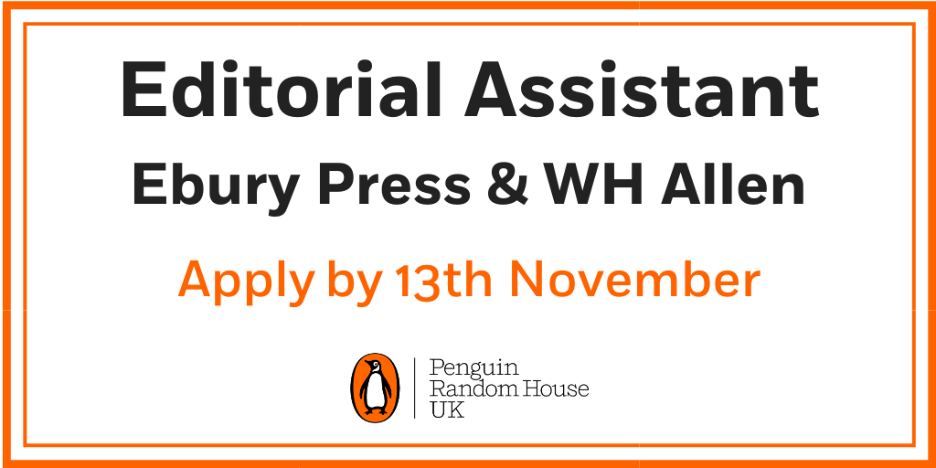 Want to work on books that inspire new ideas and become part of the conversation?

We're looking for an Editorial Assistant to work across a range of thought-provoking non-fiction books; details here: jobsearch.createyourowncareer.com/PRH_UK/job/Lon…