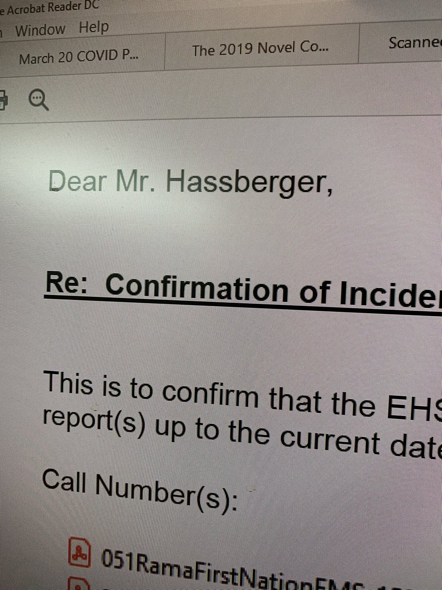 CHassberger's tweet photo. So apparently even the MOH thinks a Paramedic Chief should be a male. It’s been 6 years as Chief and you would think they would have this worked out by now 😂😂 #itsMs #GirlscanbeChiefstoo https://t.co/UAdhJb1blx