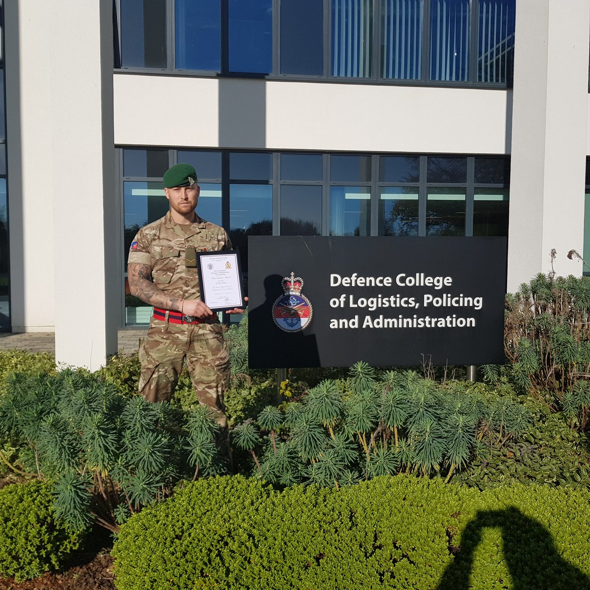 DclpaP's tweet photo. SIPAC 5 graduated early from @DclpaP yesterday ready to put their Corps Ethos into practice at their new units @ArmySPSSM. #DCLPA #armyconfidence #AGCrecruitment https://t.co/kMg61M54hP