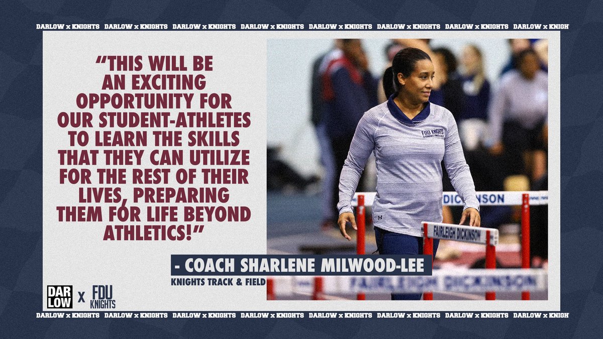 FDUKnightsXCTF's tweet photo. We are excited to partner with @JeremyDarlow as a personal brand consultant for our student-athletes. His branding and marketing experience will help us prepare for the next 40 years, not just four. #DarlowRules https://t.co/MhNqnIkpZ2