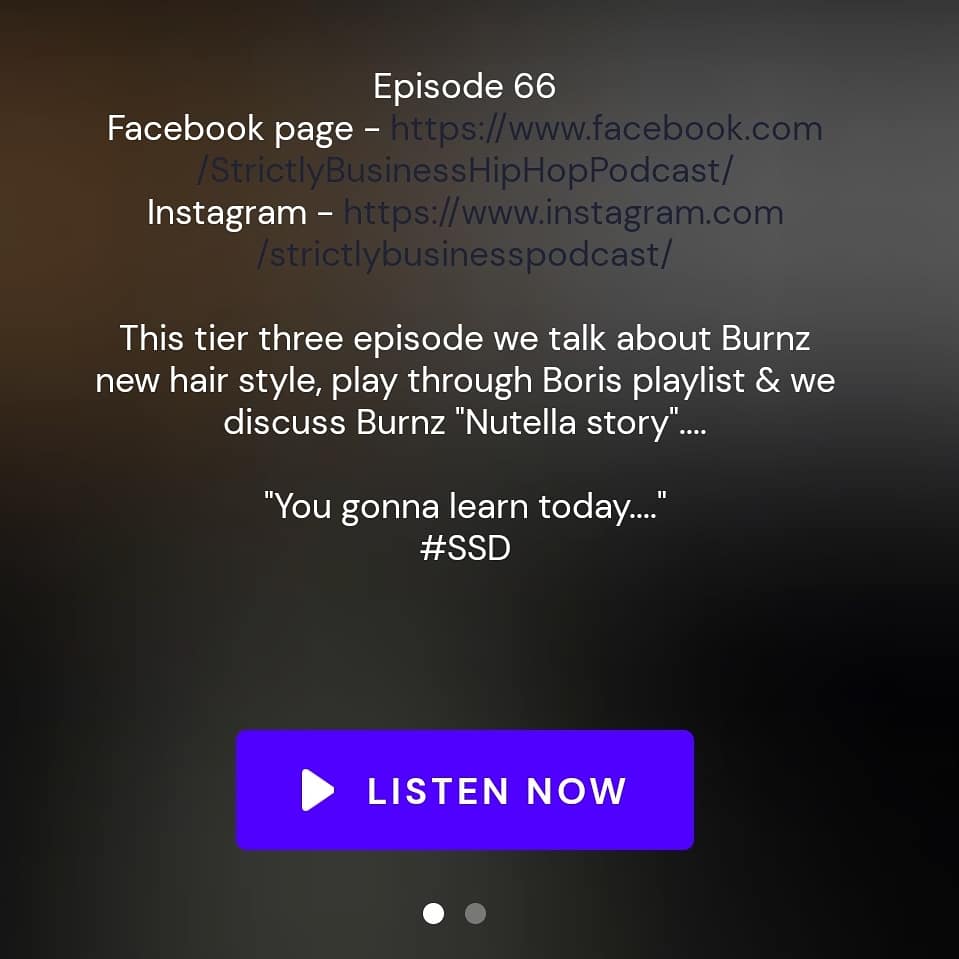 Strictly Business tweet media