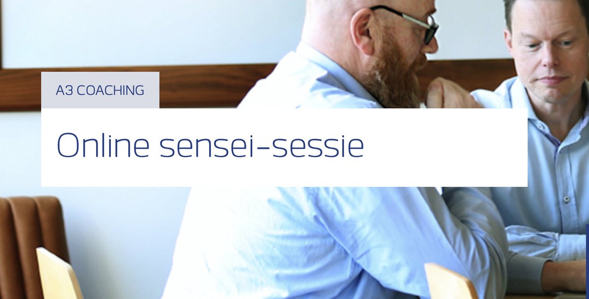 leaninstituut's tweet image. Over twee weken is het weer zover! Op donderdag november 19 houden we van 15.00 - 17.00u weer een gratis (online) Sensei sessie.  Heb je interesse in A3 coaching of ben je op zoek naar Lean inspiratie? 

Meld je dan aan via ow.ly/yb7c50BLVuV