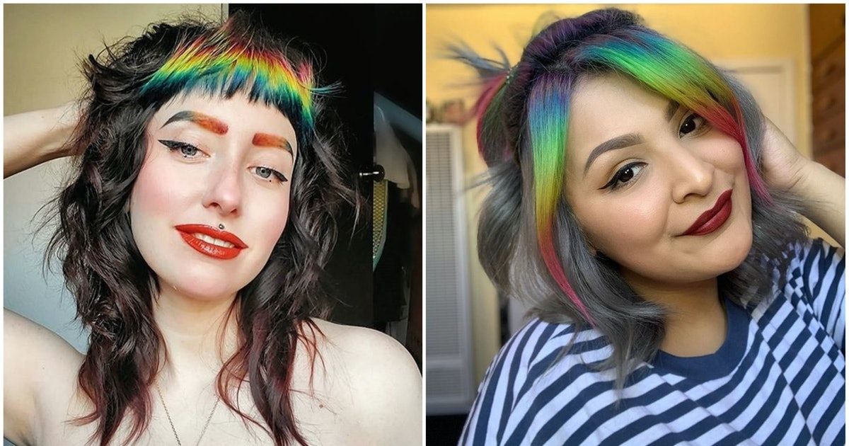 emersonsalon's tweet photo. #Rainbow #bangs #rainbowbangs #TrendingNow ! Super fun and gives you a pop of color without doing all of your #hair!
https://t.co/qhPXRoTIN2
#haircolor #funky #vibrant https://t.co/OjNhFNpVzr