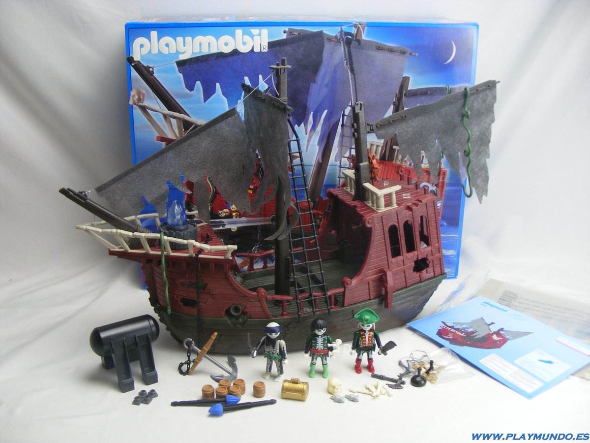 barco pirata fantasma playmobil 4806