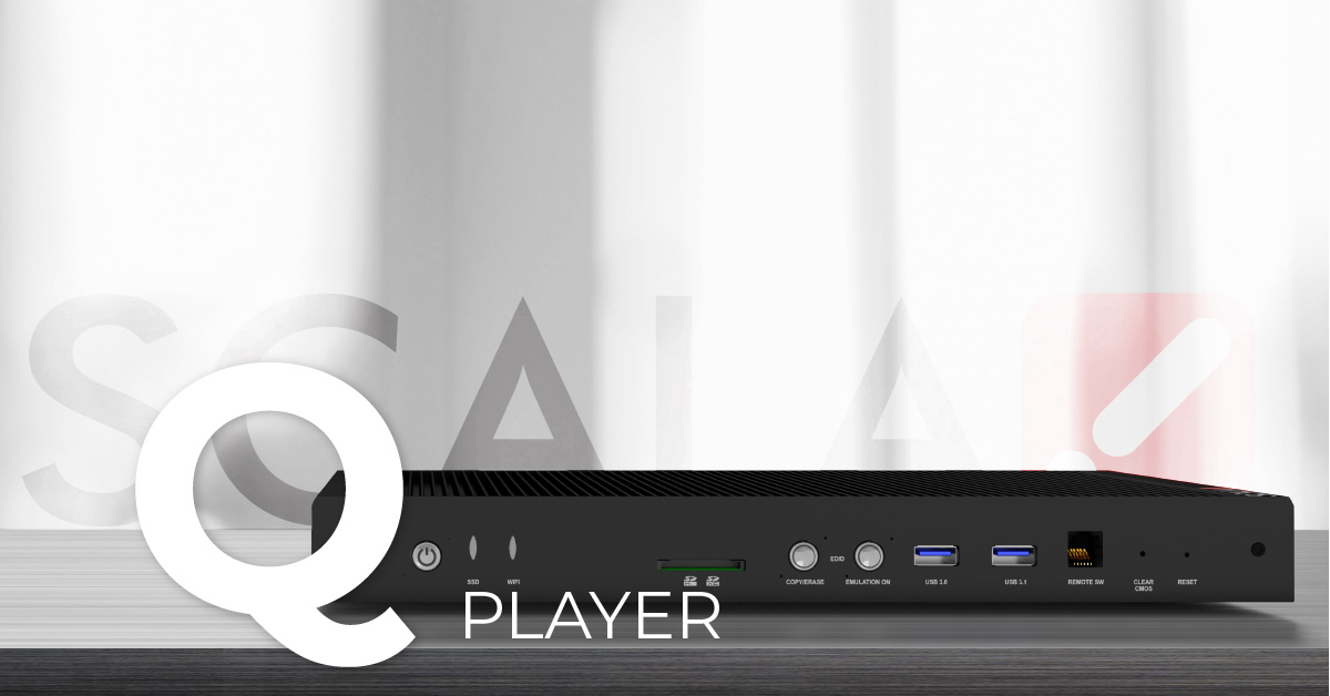 Meet the Scala Media Player Q: Quad output digital media player that delivers HD content, ideal for multiple screen configurations. Check out the specs for this player. scala.com/en/products/ha… #Scala #DigitalSignage #MarketingTechnology