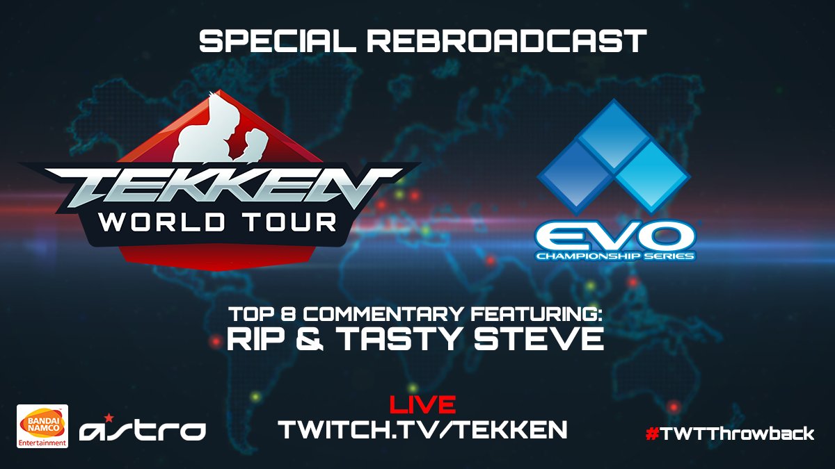 BNEesports's tweet photo. LIVE - #TWTThrowback of EVO 2019 with @reepal and @Tasty_Steve!
Revisit the grueling climb and epic finish with an iconic championship moment at https://t.co/vrgVGnvJxG! https://t.co/O7c47v9SY9