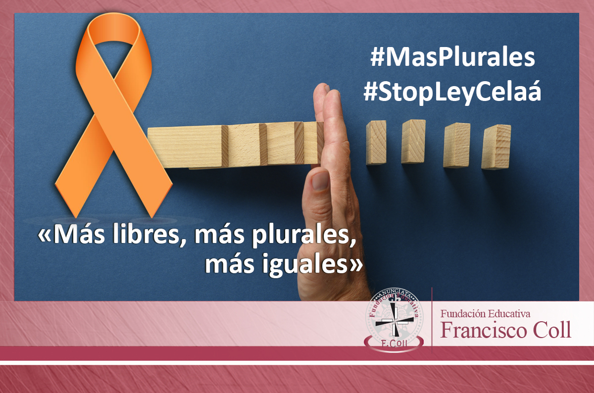 fefcoll's tweet photo. Si se aprueba la #LOMLOE  los más de 77.000 alumnos de Educación Infantil tendrían que decir ADIÓS A SU COLE. NO consientas que te dejen sin opciones. Di NO #StopLeyCelaá.  #MasPlurales https://t.co/OPkzQG3Zso