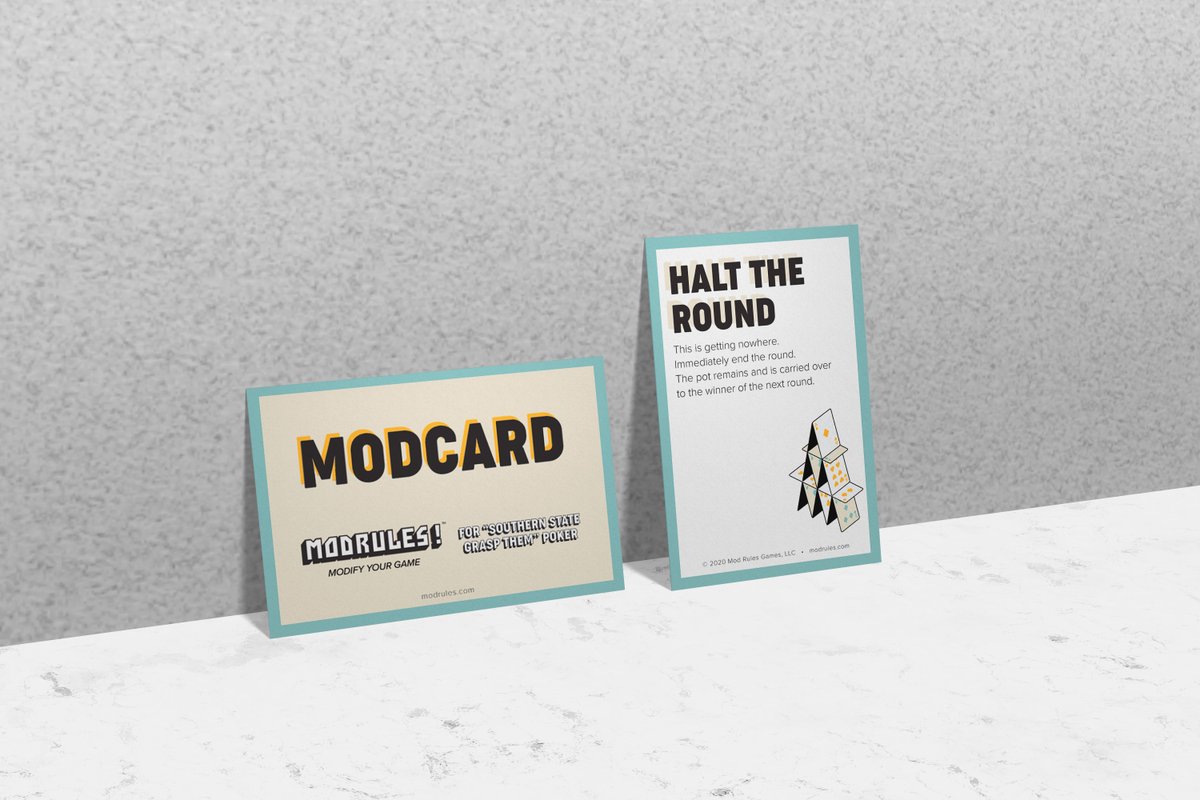 ModRulesGames's tweet photo. Play #poker like the cool kids on the block.😎 It’s guaranteed to be a game of #TexasHoldEm like you’ve never seen before!🤩 Check our Kickstarter for more information♦️♣️♥️♠️ 
https://t.co/VwrCxP6uxN https://t.co/b5EMdo4N6F