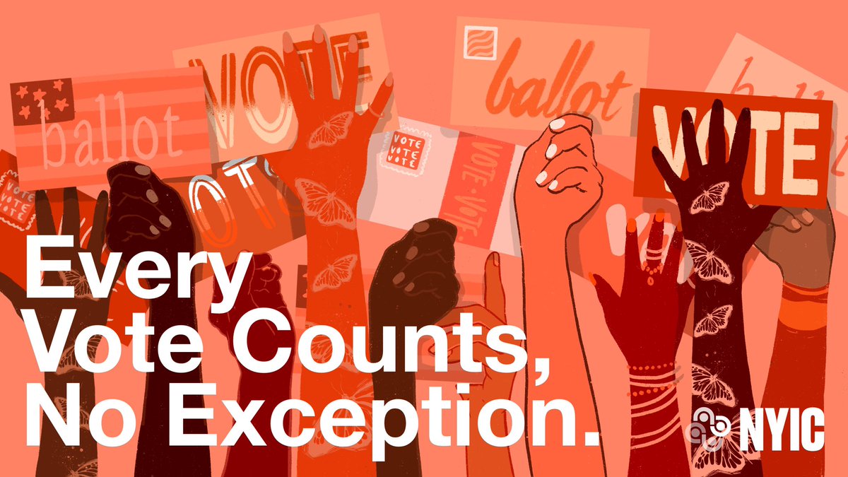 NYICAction's tweet photo. The count will not be stopped! Once again, @realDonaldTrump has proven to lack respect for our country &amp; recognize hundreds of thousands of Americans who voted by absentee ballot. @NYICAction will #Protecteveryvote &amp; stop you from stealing this election. #CountEveryVote https://t.co/B4MF0xziLj